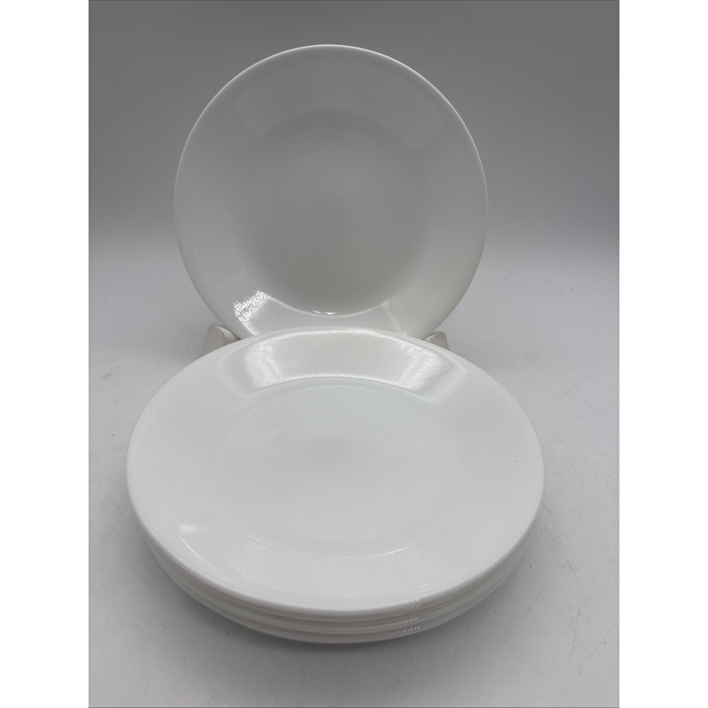 7 Vintage Corelle Vitrelle "Winter Frost White" 6 3/4" Bread & Butter Plate